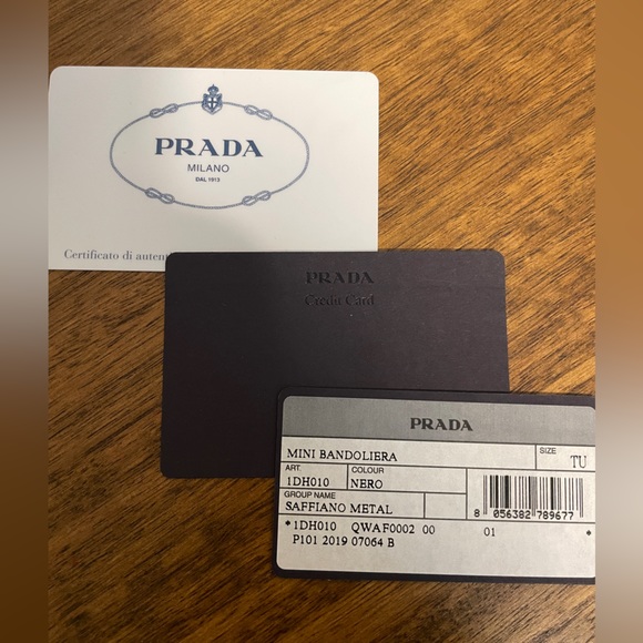 Prada Saffiano Double Zip with chain - Picture 6 of 8